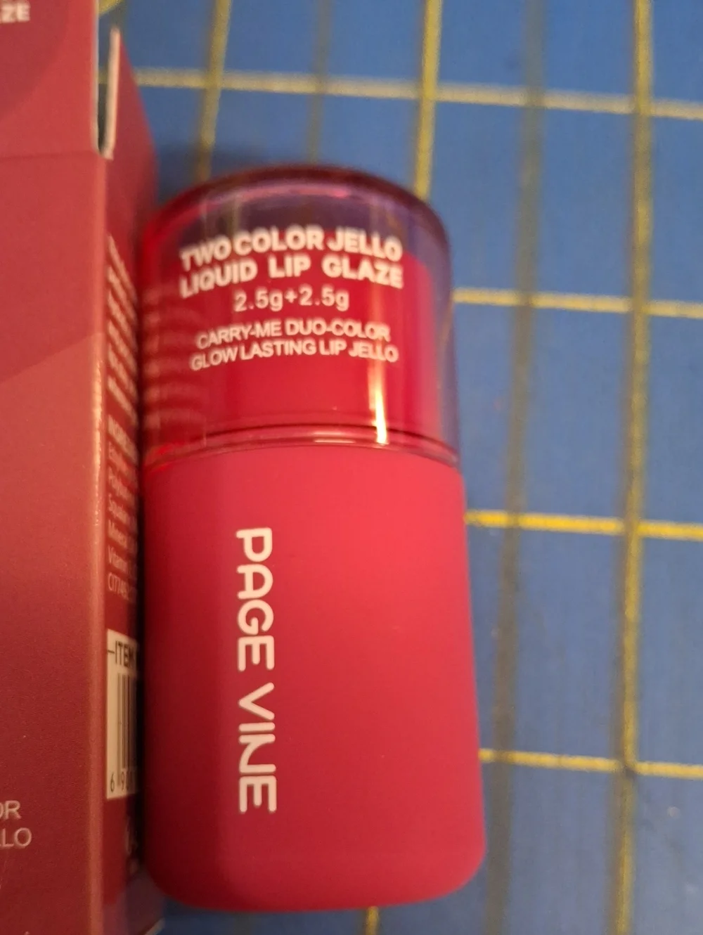 Page Vine Two-Color Jello Liquid Lip Glaze NWT - 03